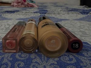 COMBO OF Swiss Beauty Foundation, concealer,
