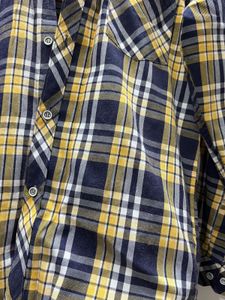 Women’s Plaid Oversized Button-Up Shirt