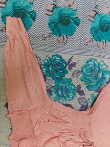 Peach Gown