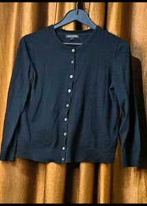 Combo Of 2, A Sweater n Cotton Blend Shrug Size 44
