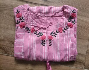 BABY PINK KURTI PRICE DROP HURRY!!!