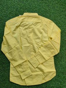 Branded Bossini Men's Yellow Casual Shirt