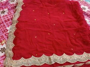 Heavy Lace Work Duppata