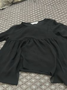 Chic Black Asymmetrical Dress