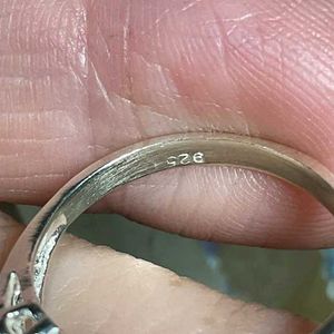 925 Solitaire silver Ring