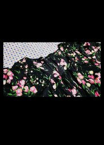 Floral Peplum Top