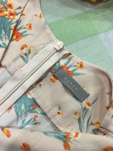 Charming Floral Print Dress