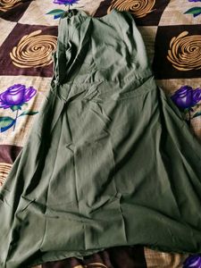 Sleeveless Button-Down Midi Dress