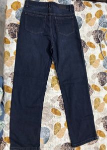 limeroad Women's Dark Wash black Straight Leg Jean