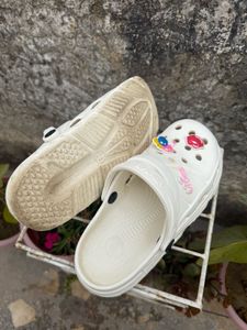 Cute White Crocs for Women 🤍