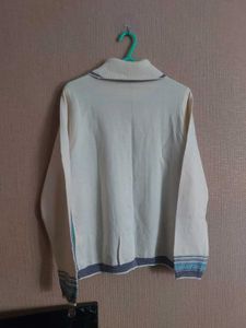 Striped Turtleneck Sweater