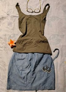 top and skirt