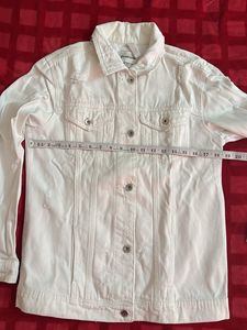 White Denim Jacket