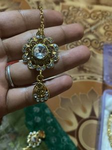 Exquisite Gold-Tone Dangle Earrings