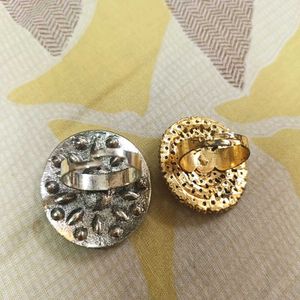 Statement Rings - Set of 3