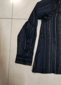 Striped Sheer Blouse