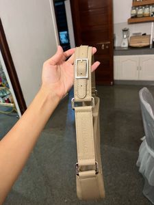 Steve Madden Beige Hobo Bag