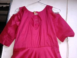 Elegant Pink Ethnic Gown