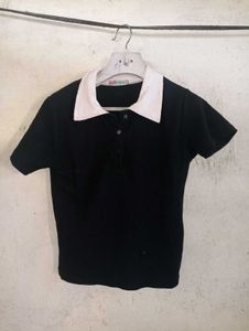 Polo Crop Top