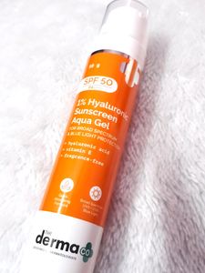 The Derma Co Hyaluronic Sunscreen Aqua Ultra Light