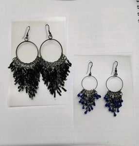 Stylish Hoop Earrings combo (Any 2 For 150)