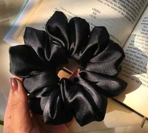 Pack Of , 5 Jumbo Size Japanese Scrunchies 🖤