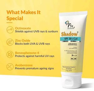 Fixderma Shadow SPF 30+ Gel Sunscreen