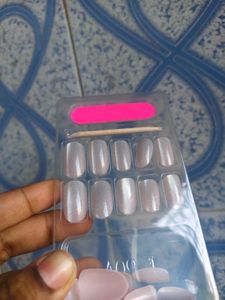 Press-On Nails Kit Blissful baby pink