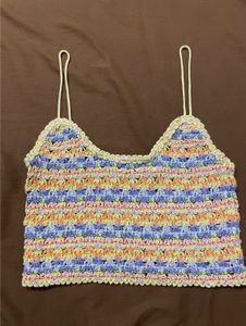 Zara Crochet Cami Top