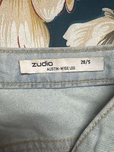 Zudio Light Wash Wide Leg Jeans