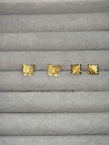 Cute Butterfly and box Stud Earrings
