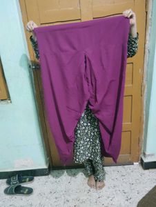 Purple Patiala Salwar Pants