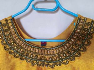 Yellow Embroidered Kurta