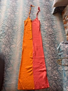 Colorblock Maxi Dress