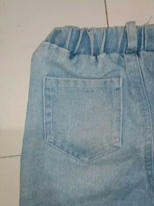 Cute Denim Palazzo Pants