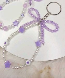 Kawaii Beaded Keychain Charm