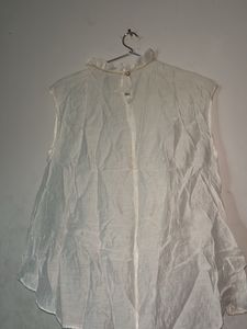 Elegant White Sleeveless Top