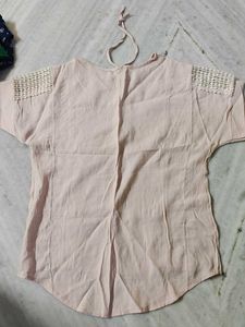 Boho Lace Trim Tunic Top