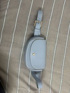 Chic Blue Belt Bag