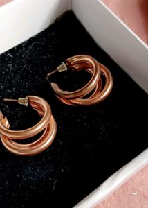 Copper Tone Earings✨️