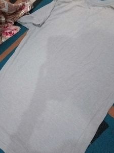 Men's Grey Graphic T-Shirt
