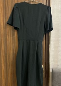 Zara Twist Front Midi Dress