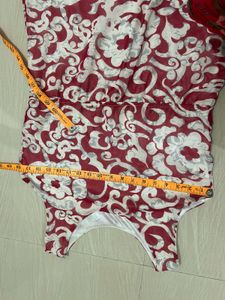 Red Floral Sleeveless Maxi Dress
