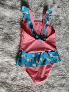 Cute Pink Swimsuit with Fun Print