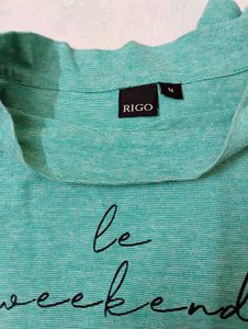 Sea Green Top For Women