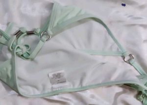Mint Green Tie-Side Bikini Bottom