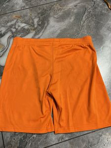 Bright Orange Mini Shorts