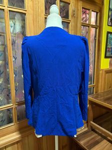 Vibrant Blue Blazer