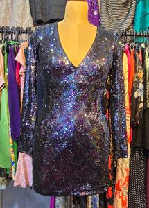 Sparkly Sequin Mini Dress