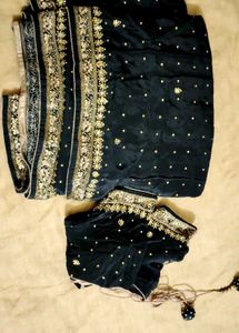 Elegant Black saree